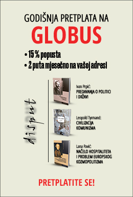 Godišnja pretplata na Globus uz poklon paket knjiga izdavačke kuće Disput