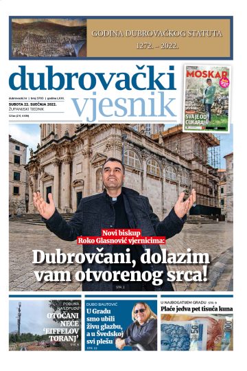 Dubrovački vjesnik - naslovnica