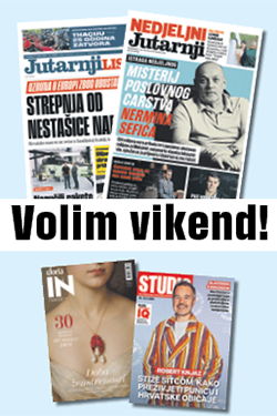 Vikend pretplata na Jutarnji list - naslovnica